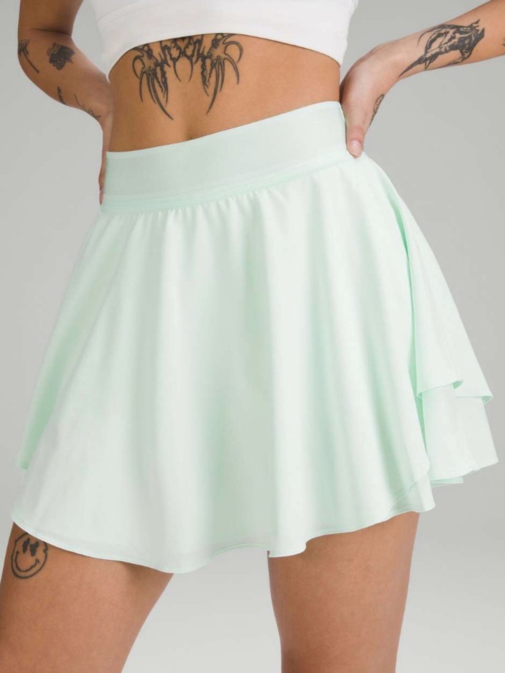 Lululemon Court Rival High-Rise Skirt *Long Mint Moment Size 6 Preloved